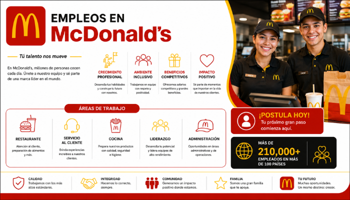 Empleos en McDonald’s