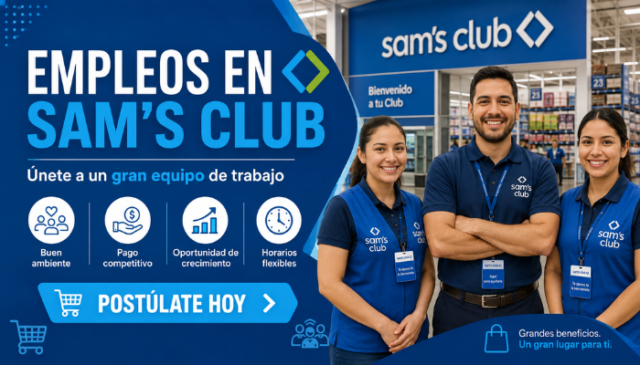 Empleos en Sam’s Club