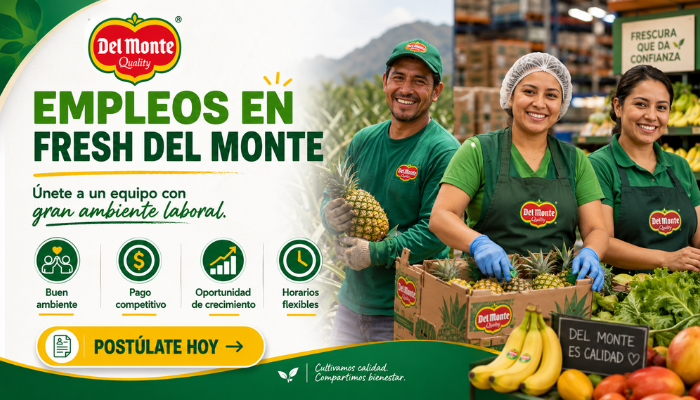 Empleos en Fresh Del Monte